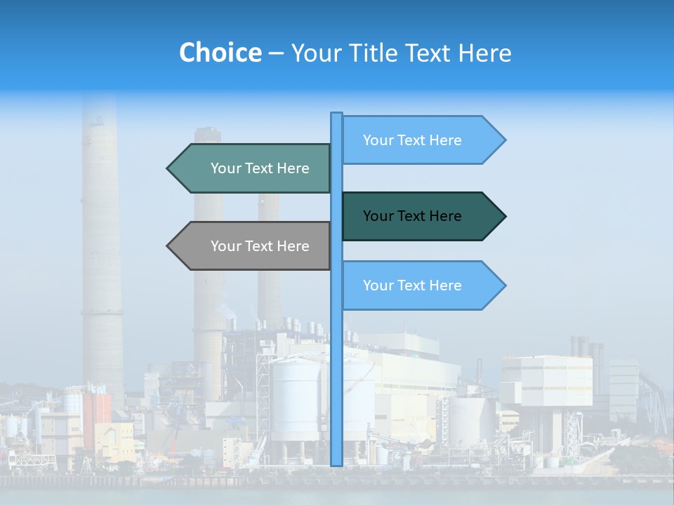 Enviromental Damage High Exhaust PowerPoint Template