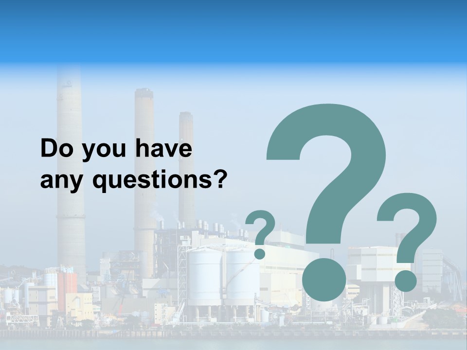 Enviromental Damage High Exhaust PowerPoint Template