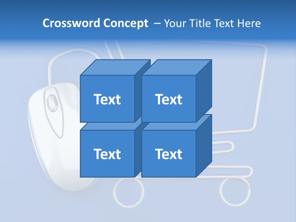 Business Objects Button PowerPoint Template