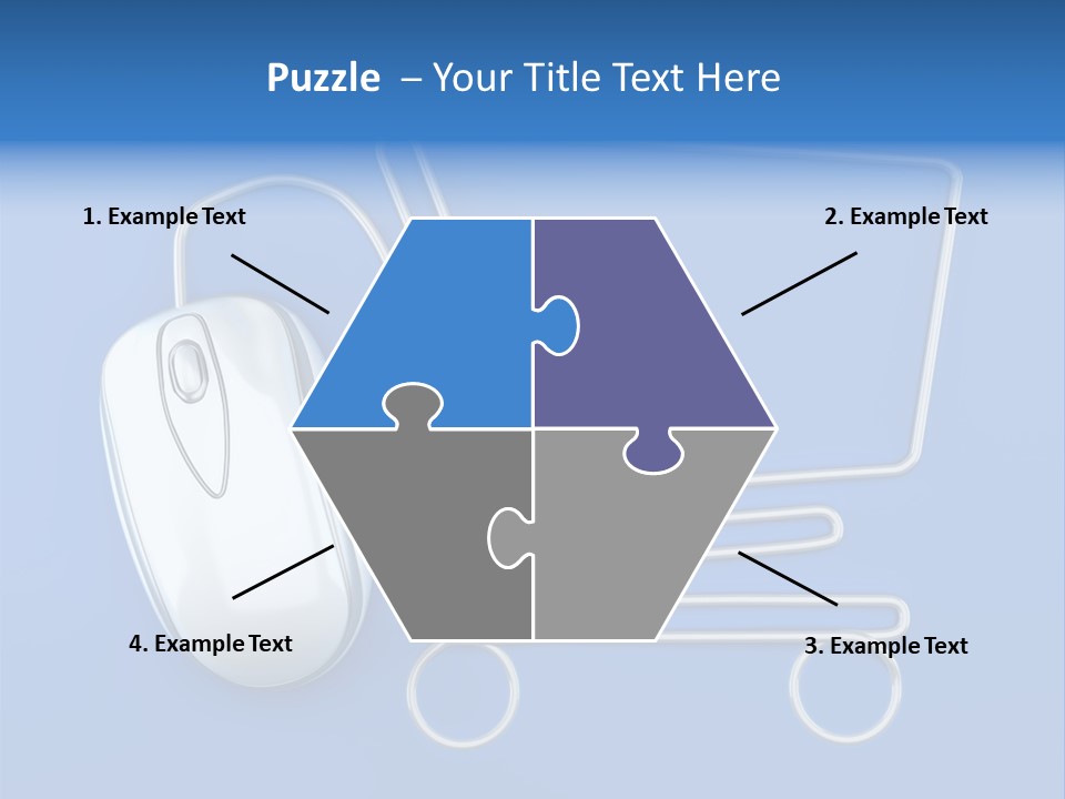 Business Objects Button PowerPoint Template