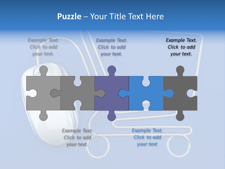 Business Objects Button PowerPoint Template