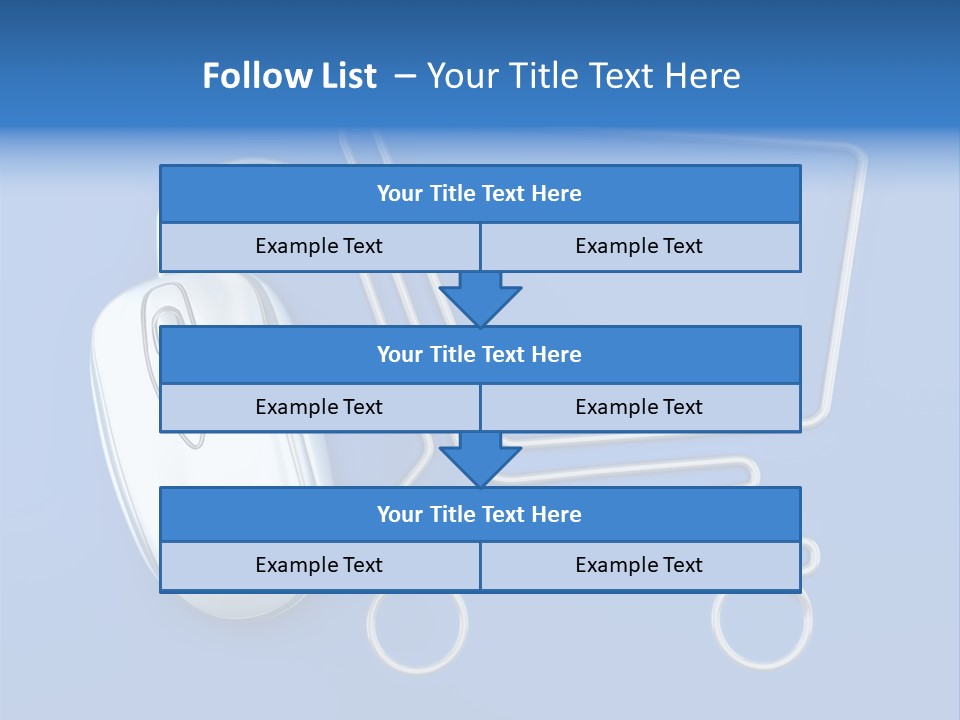 Business Objects Button PowerPoint Template