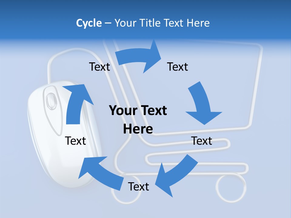 Business Objects Button PowerPoint Template