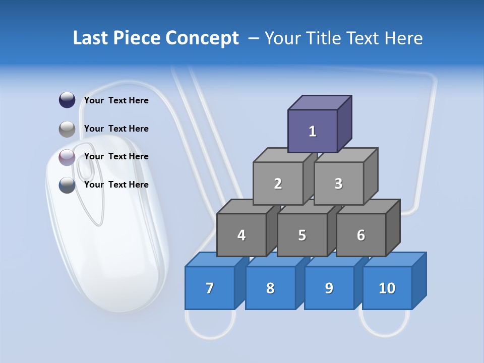 Business Objects Button PowerPoint Template