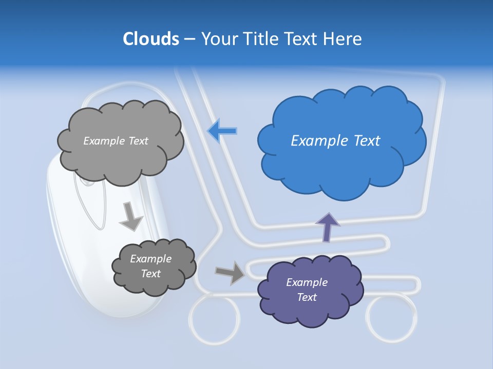 Business Objects Button PowerPoint Template
