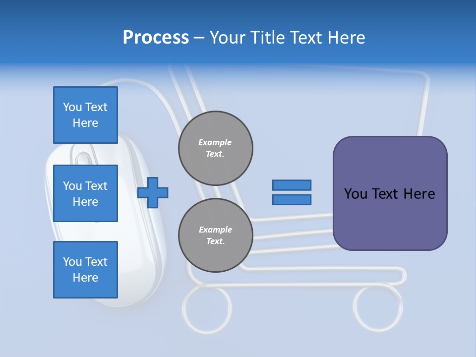 Business Objects Button PowerPoint Template