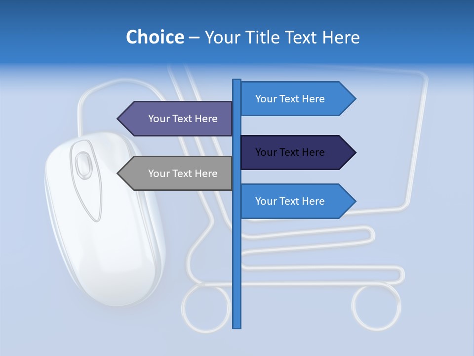 Business Objects Button PowerPoint Template