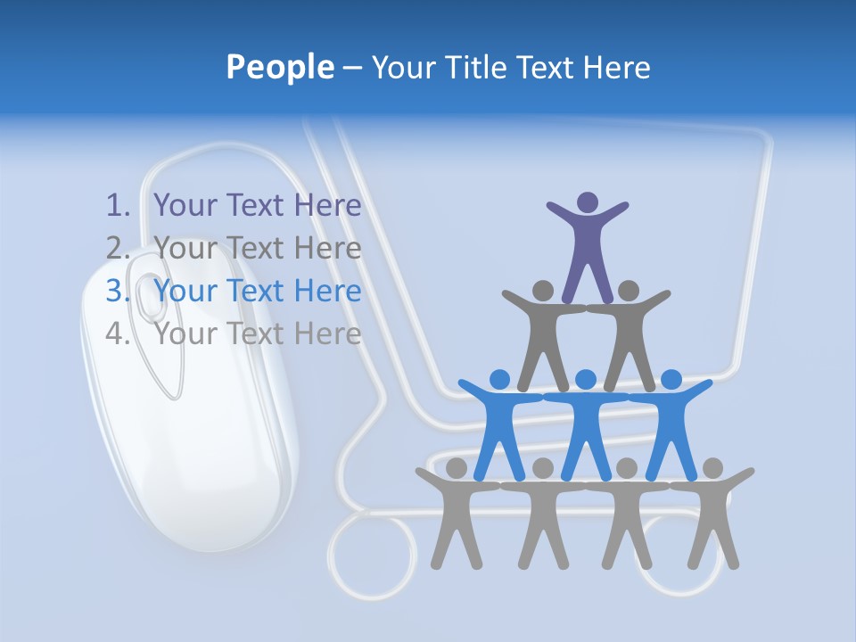 Business Objects Button PowerPoint Template