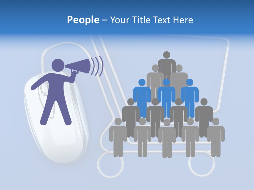 Business Objects Button PowerPoint Template