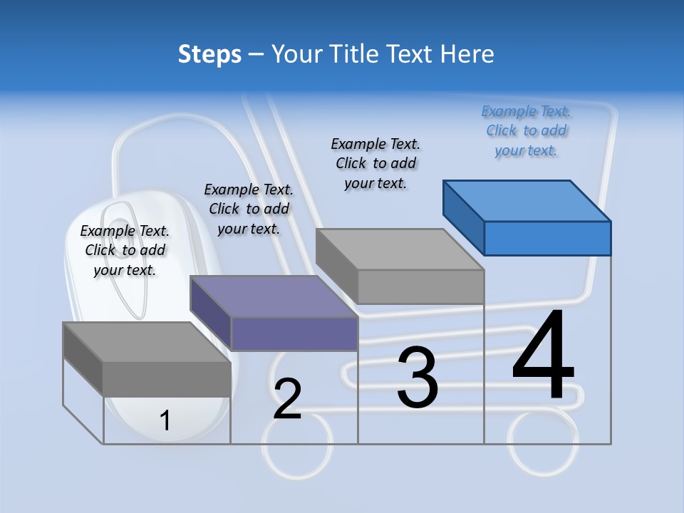 Business Objects Button PowerPoint Template