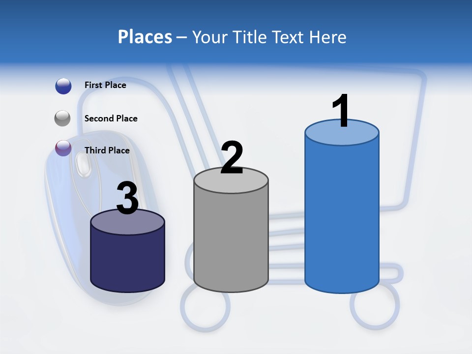 Sale Checkout Basket PowerPoint Template