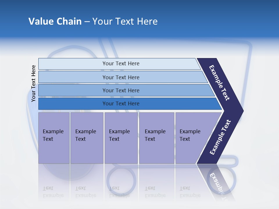 Sale Checkout Basket PowerPoint Template