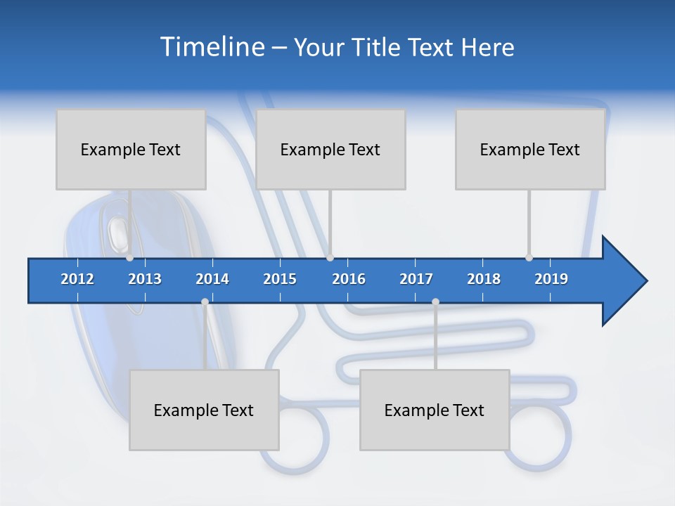 Sale Checkout Basket PowerPoint Template