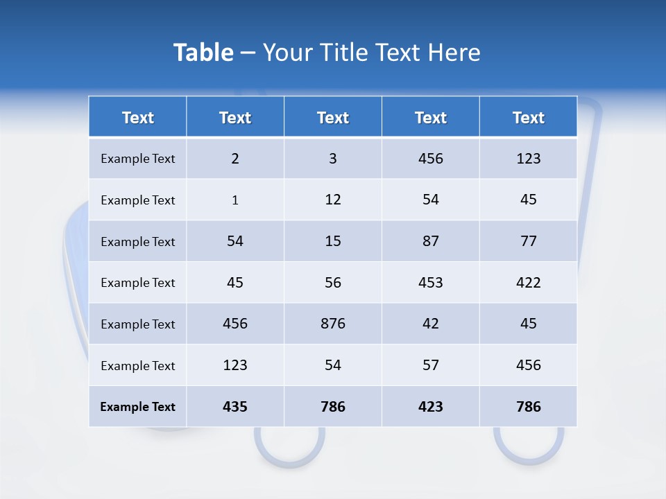 Sale Checkout Basket PowerPoint Template
