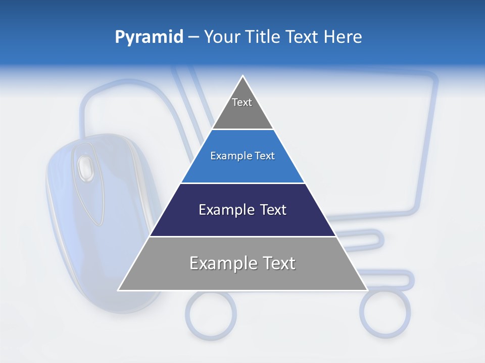 Sale Checkout Basket PowerPoint Template