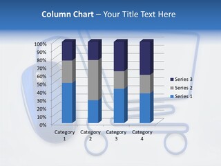 Sale Checkout Basket PowerPoint Template