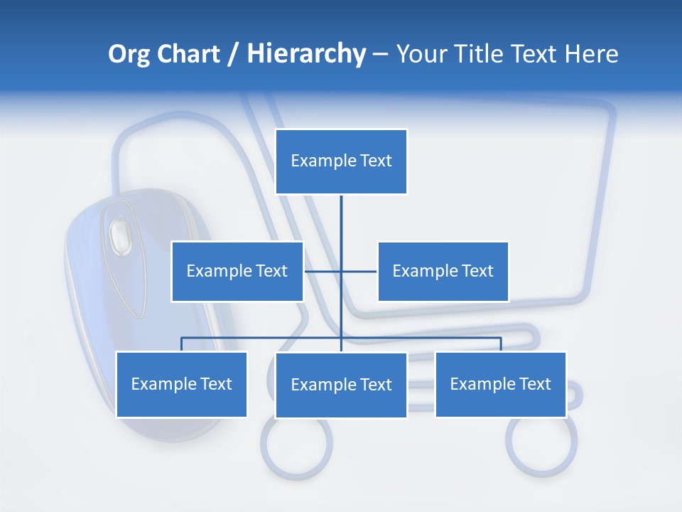 Sale Checkout Basket PowerPoint Template