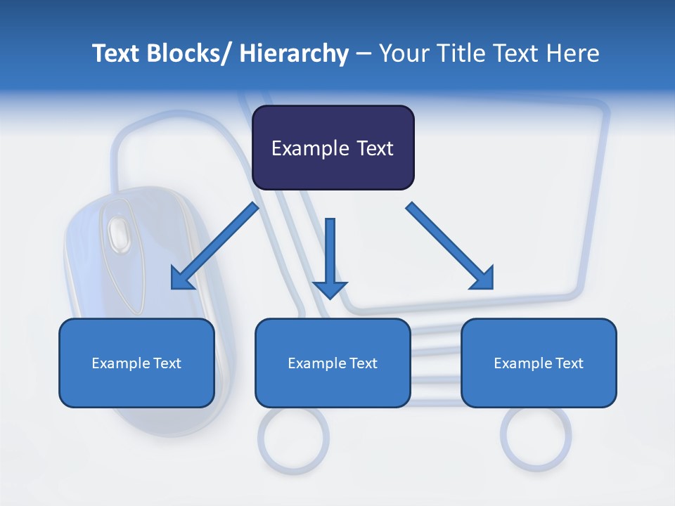 Sale Checkout Basket PowerPoint Template