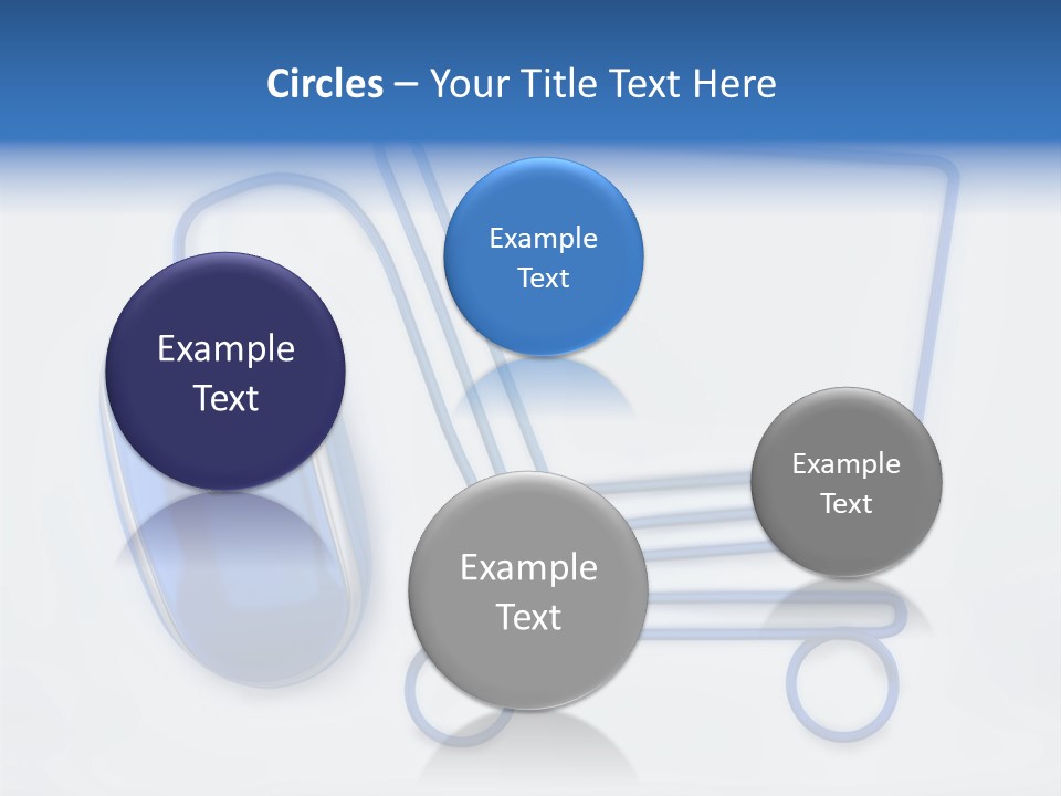 Sale Checkout Basket PowerPoint Template