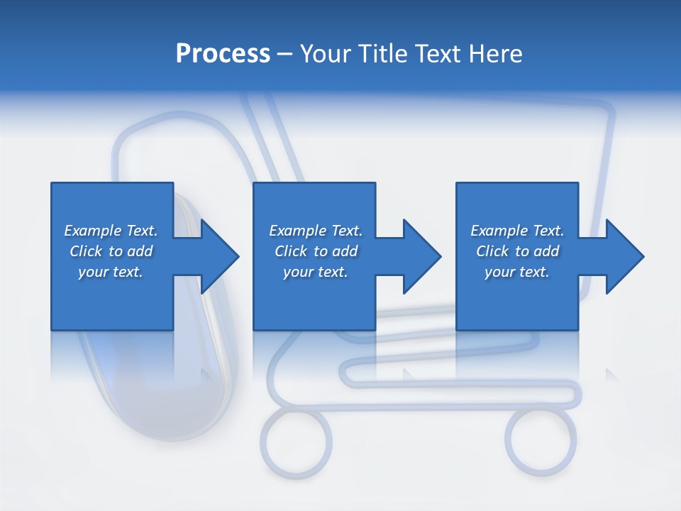 Sale Checkout Basket PowerPoint Template