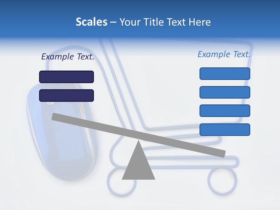 Sale Checkout Basket PowerPoint Template