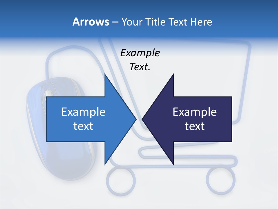 Sale Checkout Basket PowerPoint Template