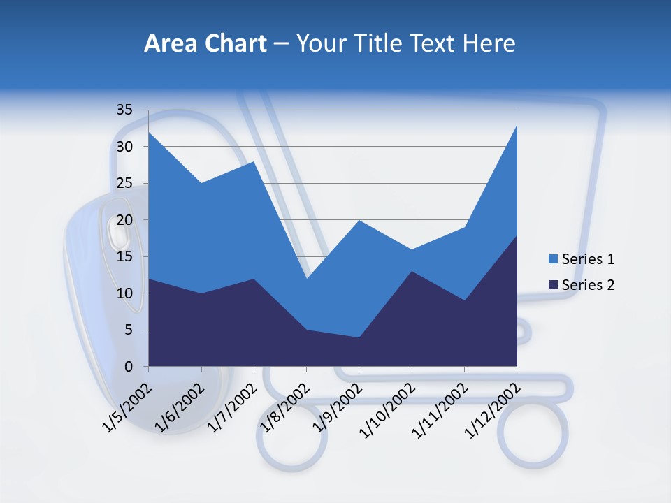 Sale Checkout Basket PowerPoint Template