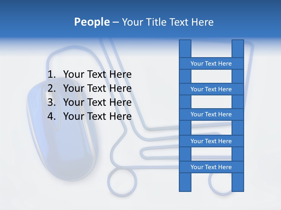 Sale Checkout Basket PowerPoint Template