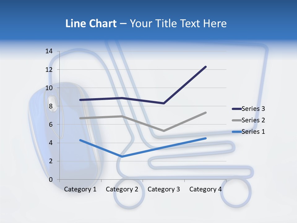Sale Checkout Basket PowerPoint Template