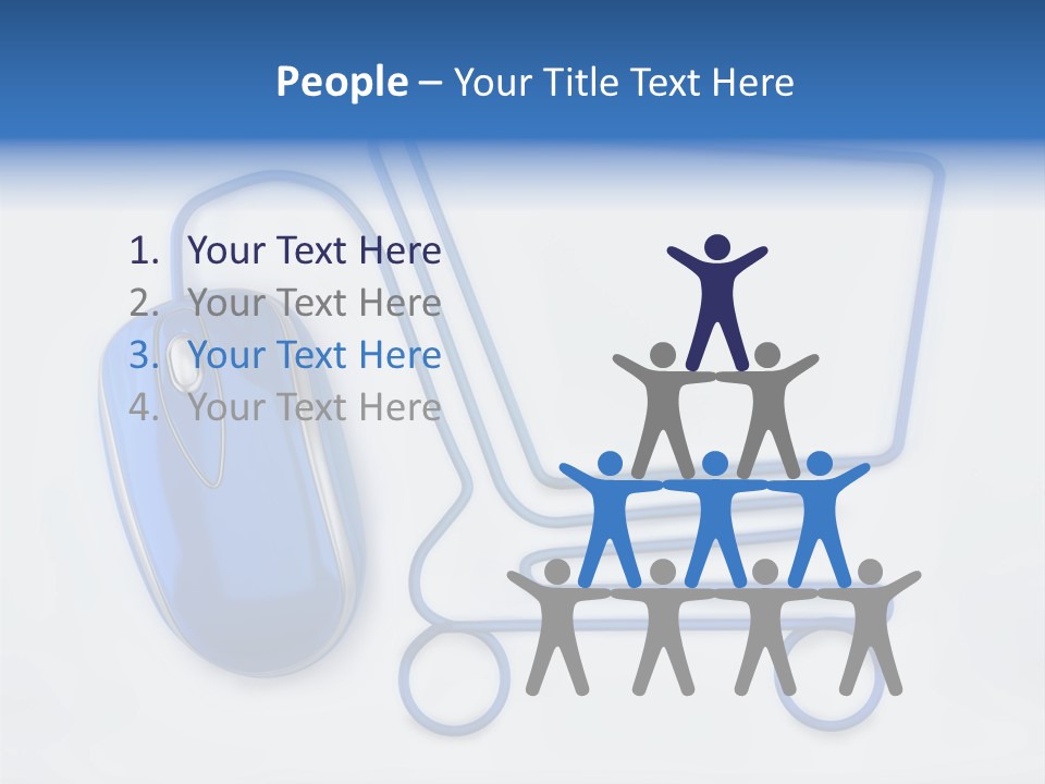 Sale Checkout Basket PowerPoint Template