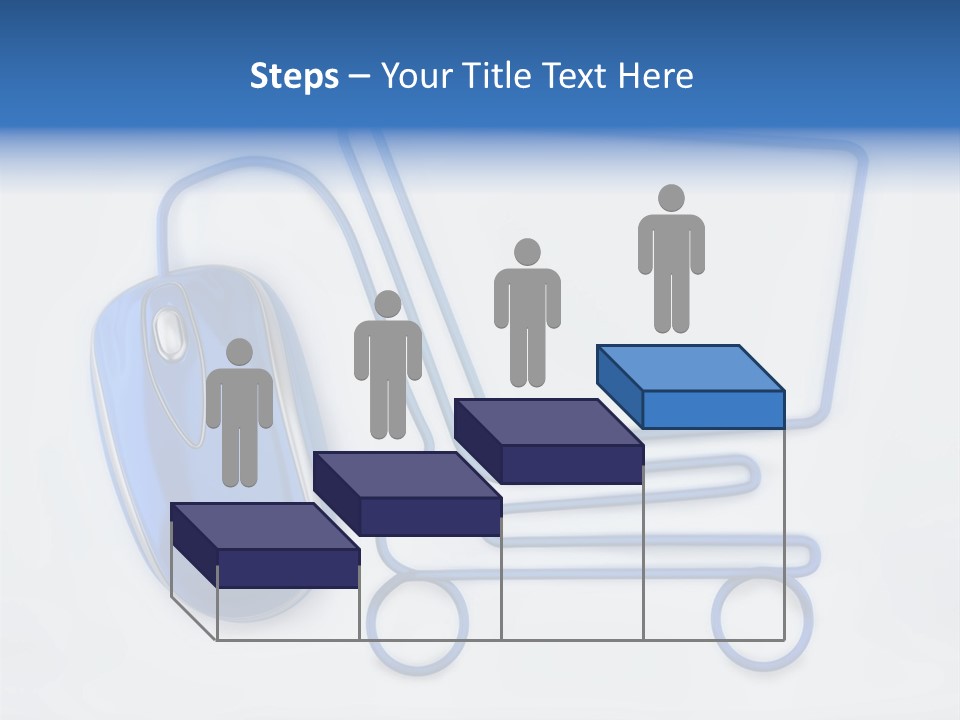 Sale Checkout Basket PowerPoint Template