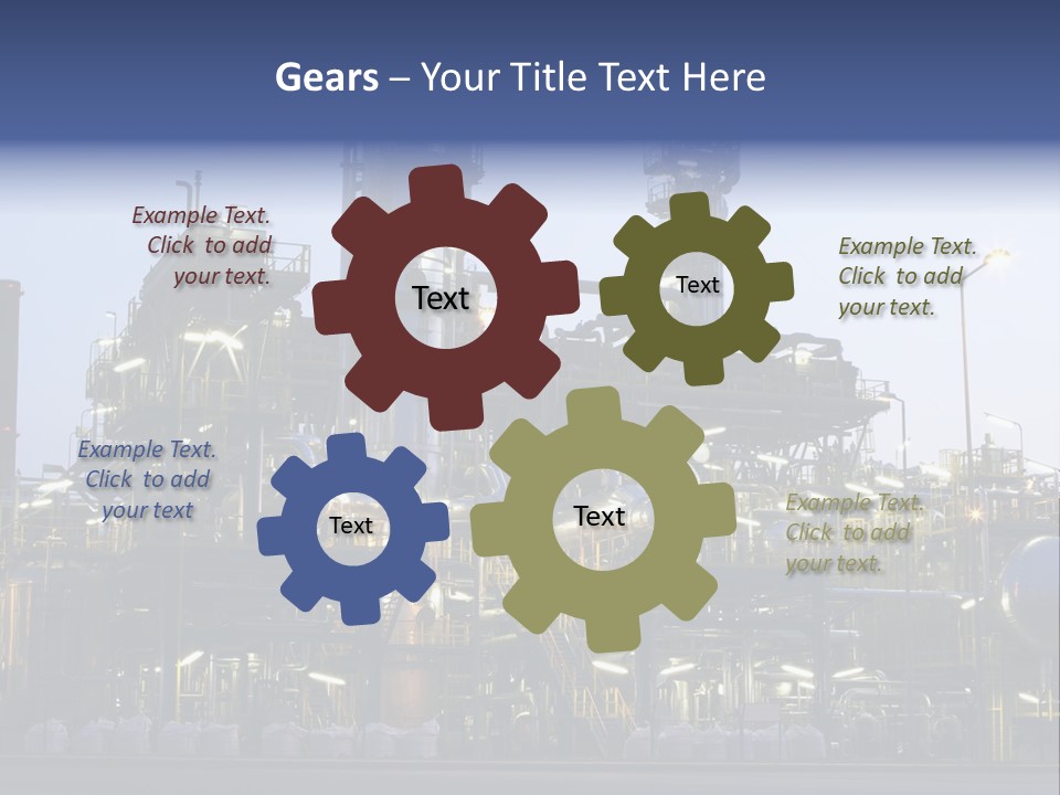 Installation Power Dioxide PowerPoint Template