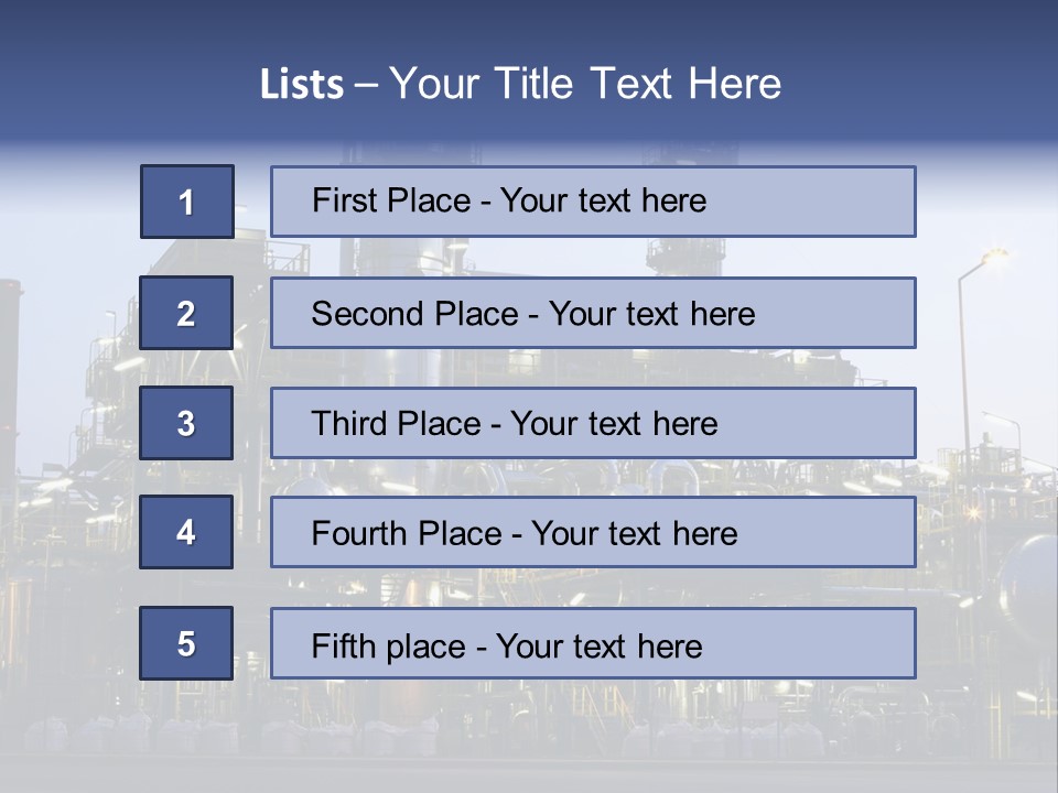Installation Power Dioxide PowerPoint Template