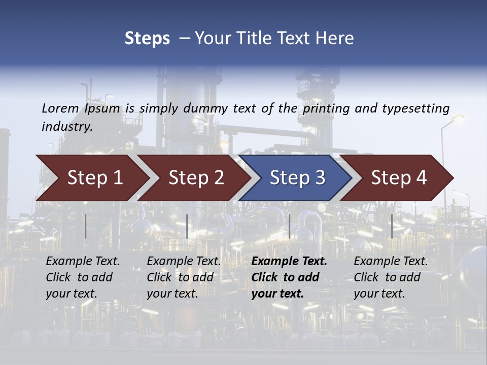 Installation Power Dioxide PowerPoint Template