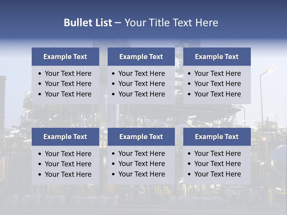 Installation Power Dioxide PowerPoint Template