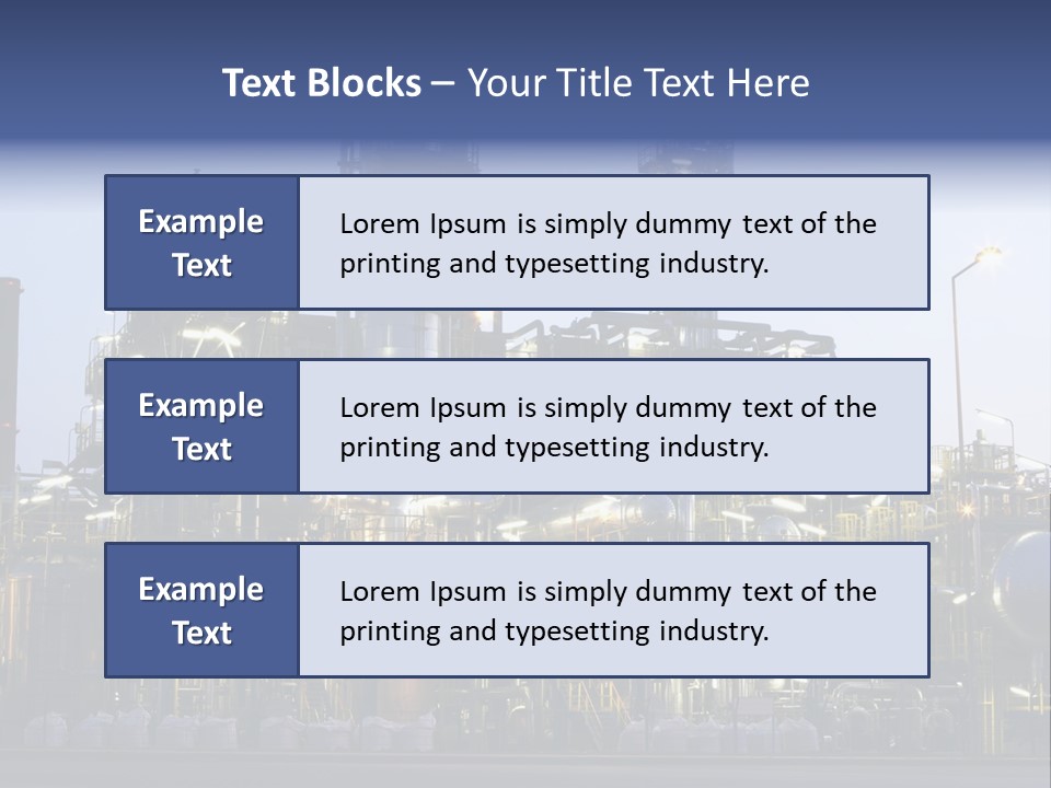 Installation Power Dioxide PowerPoint Template