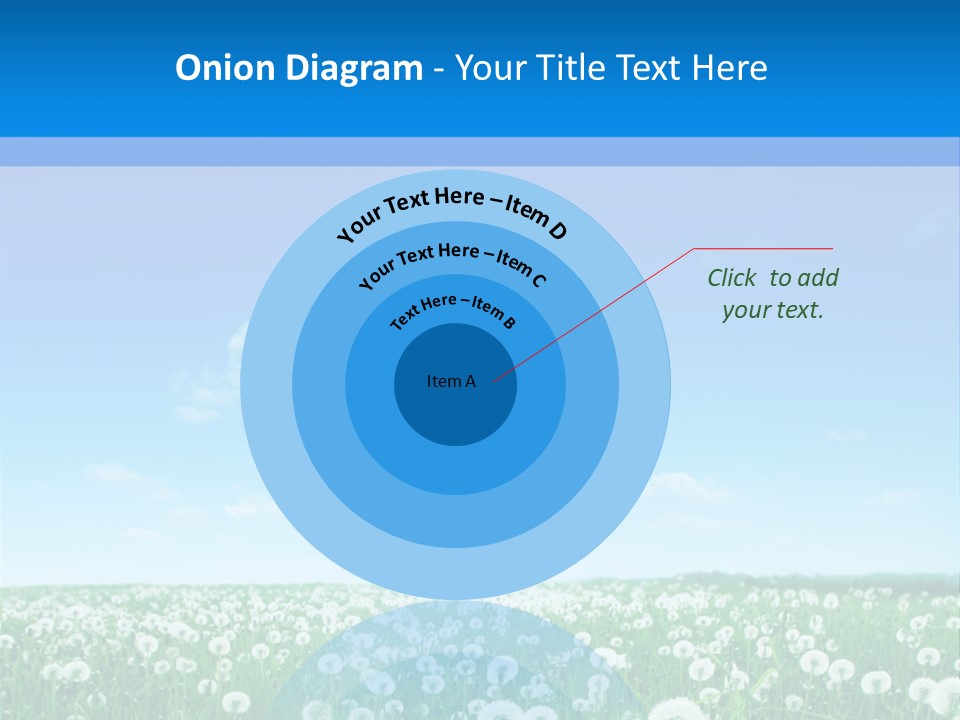 Dandelion Vibrant May PowerPoint Template