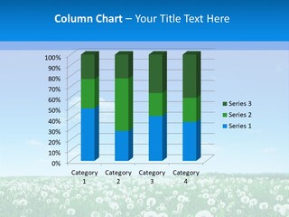 Dandelion Vibrant May PowerPoint Template