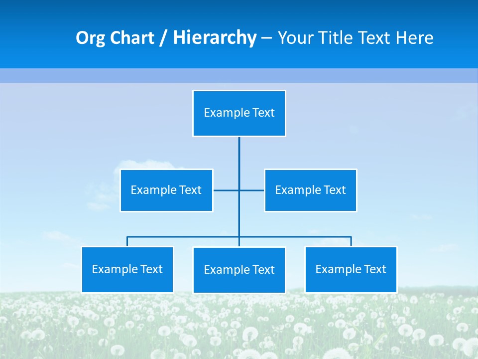 Dandelion Vibrant May PowerPoint Template