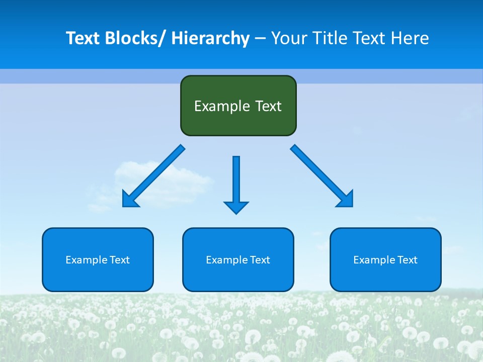 Dandelion Vibrant May PowerPoint Template