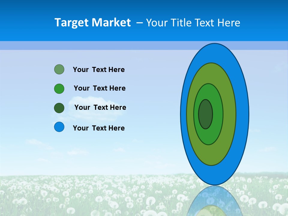 Dandelion Vibrant May PowerPoint Template