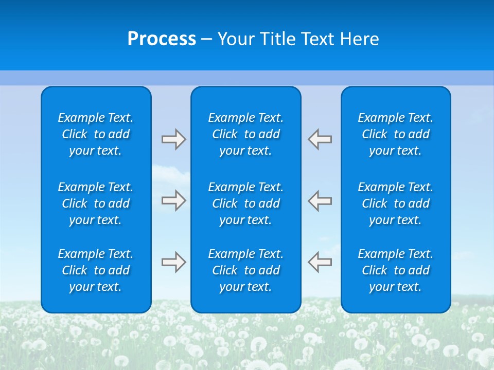 Dandelion Vibrant May PowerPoint Template