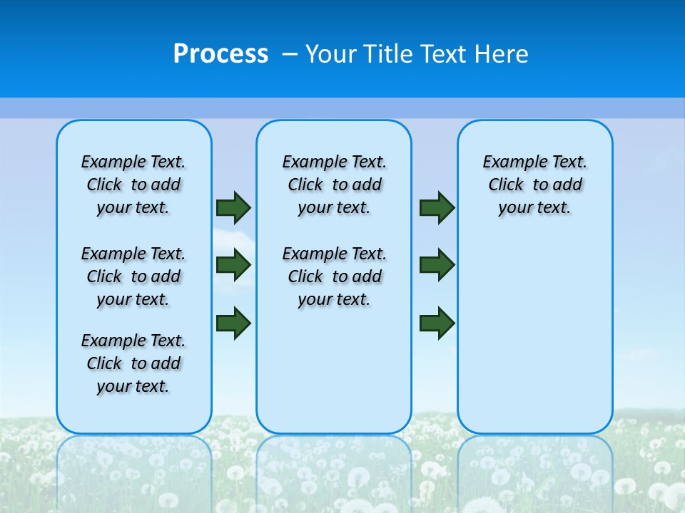Dandelion Vibrant May PowerPoint Template