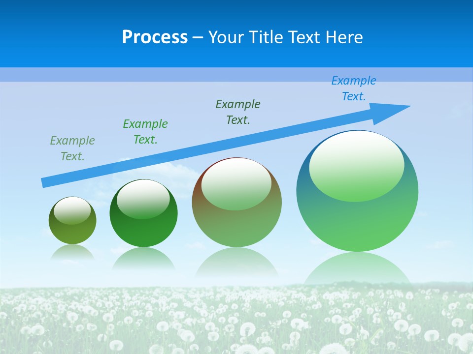 Dandelion Vibrant May PowerPoint Template