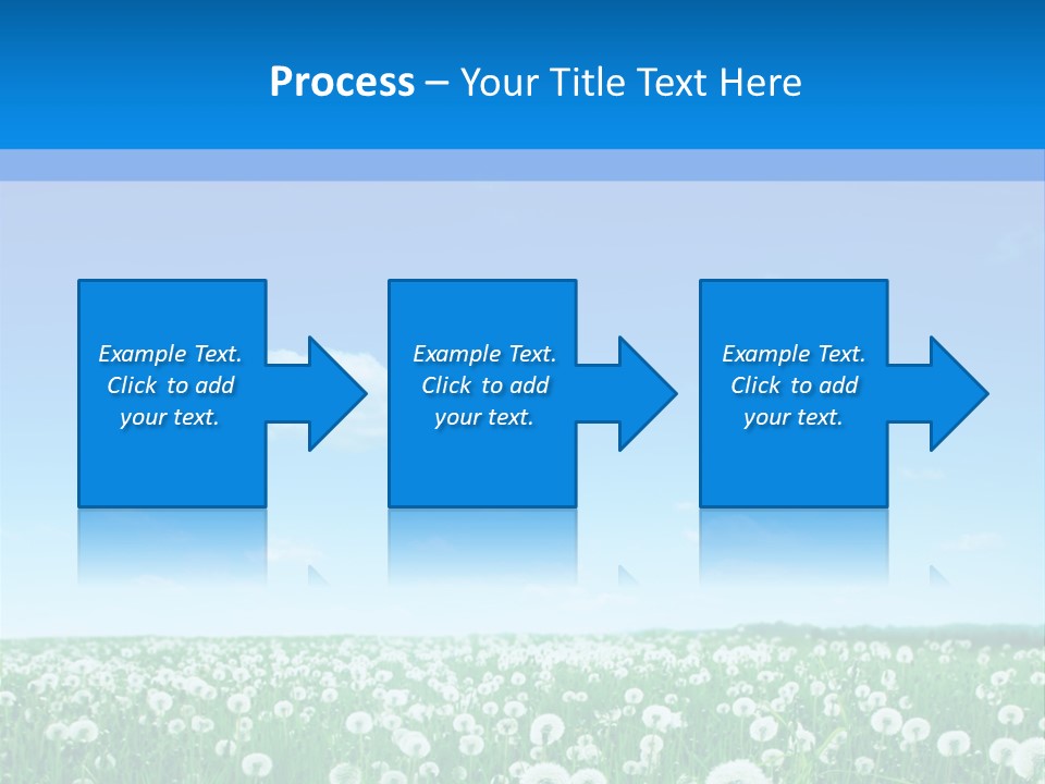 Dandelion Vibrant May PowerPoint Template