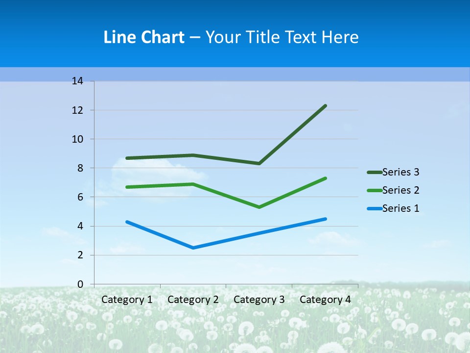 Dandelion Vibrant May PowerPoint Template