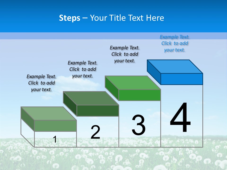 Dandelion Vibrant May PowerPoint Template