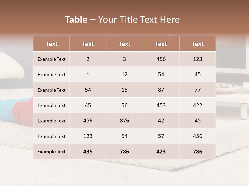 Fat Home  PowerPoint Template