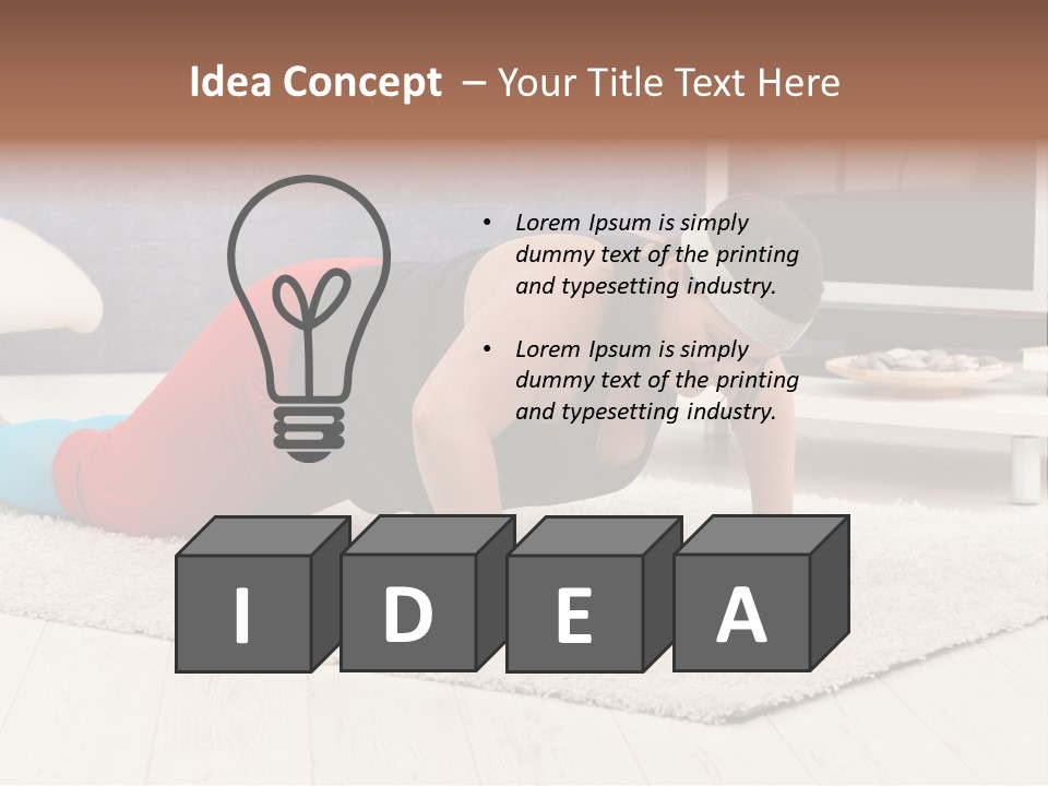 Fat Home  PowerPoint Template