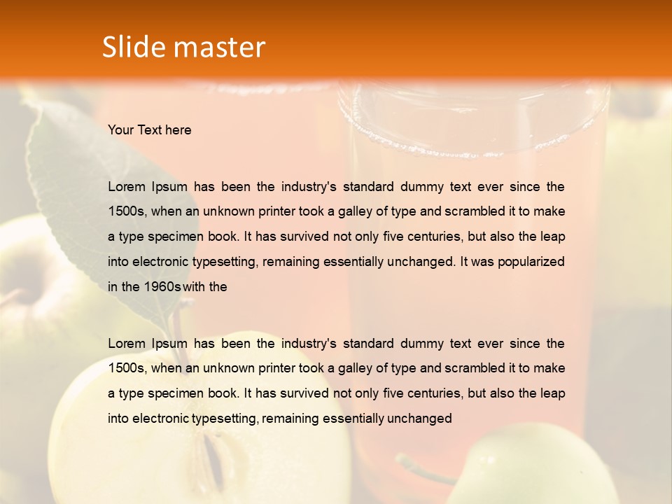 Sweet Ewer Fresh PowerPoint Template